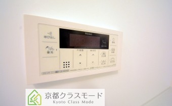 追い焚き機能付バス