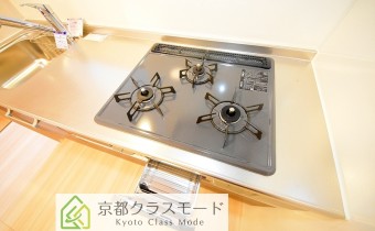3口ガスコンロ（グリル付）