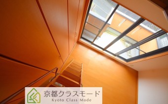 屋根裏収納からの眺め
