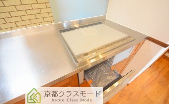 3口IHコンロ＆グリル