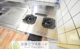 2口ガスコンロ（グリル付）