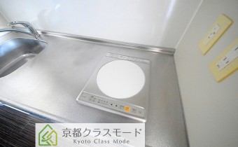 1口IHコンロ※同マンション別室の写真です