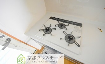 3口ガスコンロ＆グリル