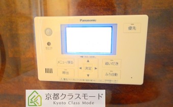 追い焚き機能付バス