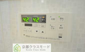 追い焚き機能付バス
