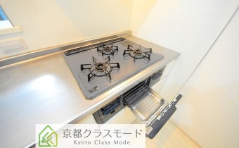 3口ガスコンロ＆グリル