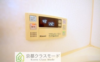 追い焚き機能付バス