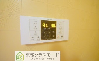 追い焚き機能付バス