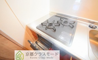 2口ガスコンロ＆グリル