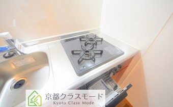 2口ガスコンロ（グリル付き）