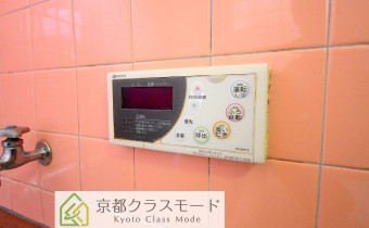 追い焚き機能パネル