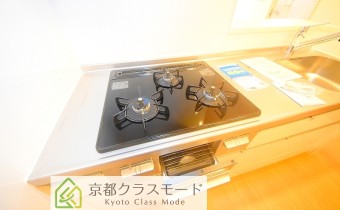 3口ガスコンロ＆グリル