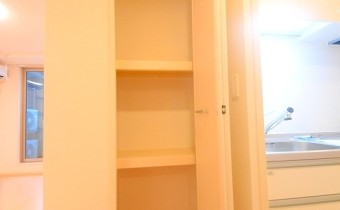 キッチン横の収納