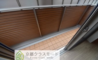 バルコニー　※目隠しが付きます。