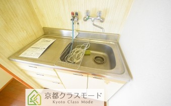 シンク＆ガスコンロ設置可
