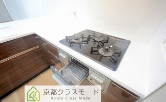 ３口ガスコンロ＆グリル