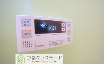 追い焚き機能付バス