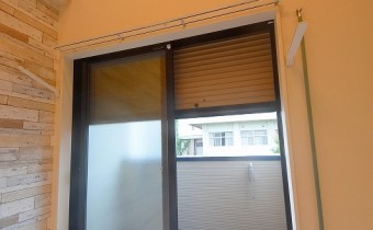 防犯シャッター＆室内干用の器具