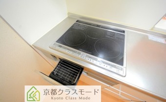 3口IHコンロ（グリル付き）