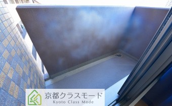 北側バルコニー