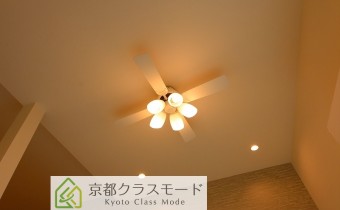 お洒落なシーリングファン♪