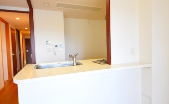 カウンター　※室内写真は同マンション内の別タイプのものです。参考にご覧ください。