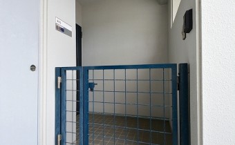 ポーチ前