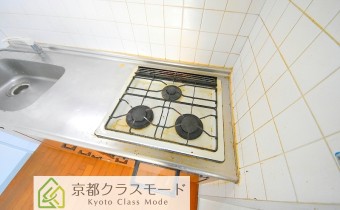 3口ガスコンロ（グリル付）