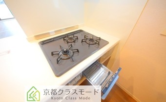3口ガスコンロ（グリル付）