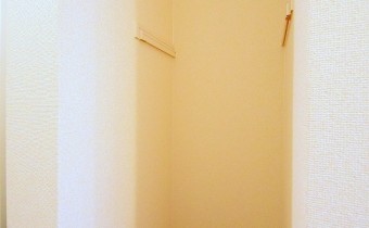 廊下の下駄箱置場