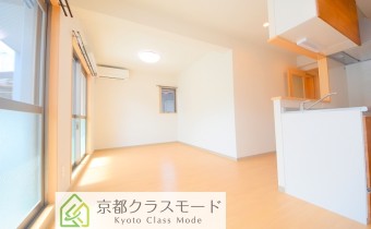 横型のカウンターキッチンタイプのお部屋です♪