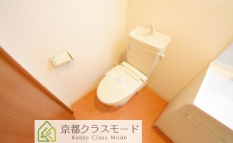 ウォシュレットトイレ※同マンション反転タイプの写真です