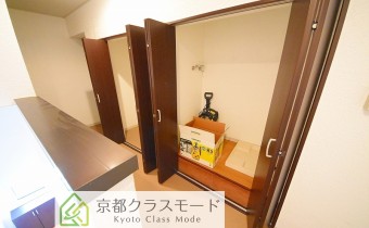 屋上の廊下