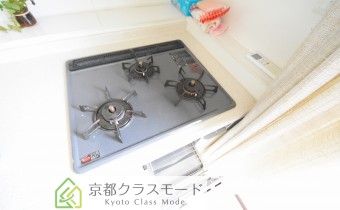 3口ガスコンロ＆グリル