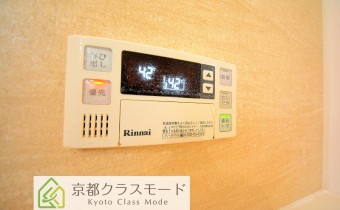 追い焚き機能付バス