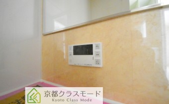 追い焚き機能パネル