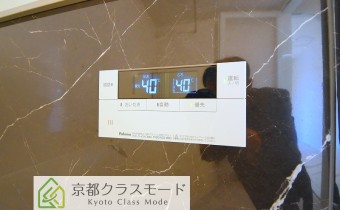 追い炊き機能パネル