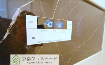 追い焚き機能パネル
