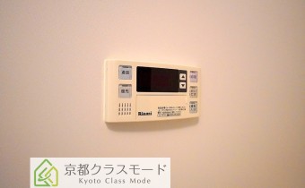 追い焚き機能パネル