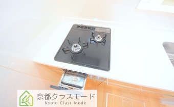 2口ガスコンロ（グリル付）