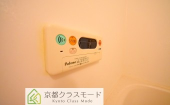 追い焚き機能パネル
