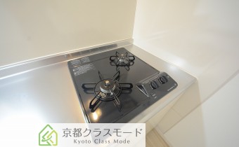 2口ガスコンロ　※室内写真は102号室のものです。