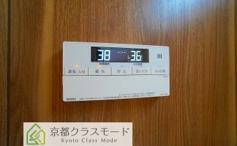 追い焚き機能付バス