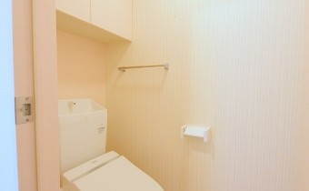 ウォシュレットトイレ　※室内写真は101号室です。参考にご覧ください。