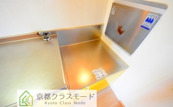 2口ガスコンロ設置可能キッチン※反転タイプの写真です