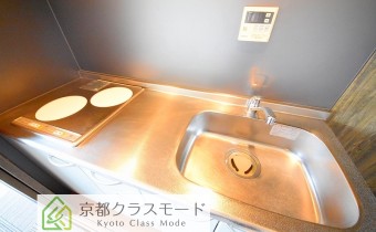 2口IHコンロ＆シンク