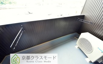 屋外ベランダ物干し