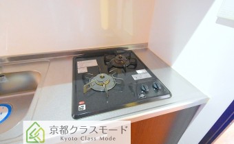 2口ガスコンロ（グリル付き）