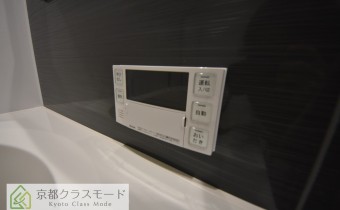 追い焚き機能付バス