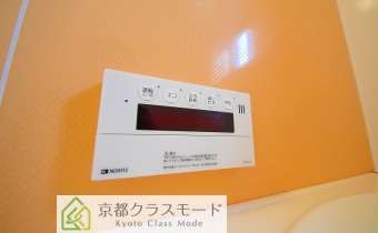 追い焚き機能操作パネル